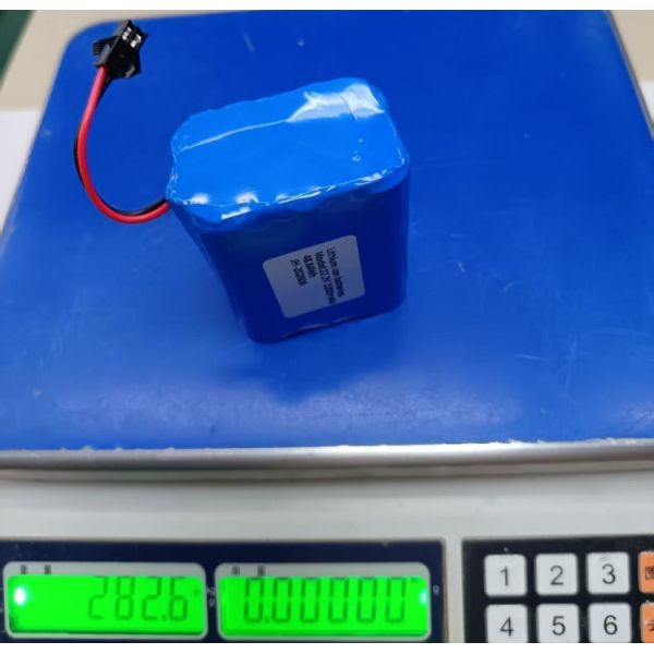 Custom 18650 3S2P Battery Pack 11.1V 4Ah 4000mAh With SM-2P Plug For Medical Device