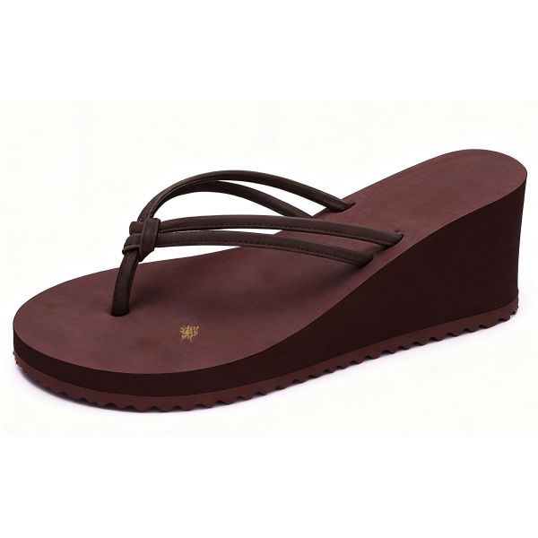 PVC EVA Matériaux Femmes Fitflop Wedge Sandals Plateforme Sandals de plage en gros