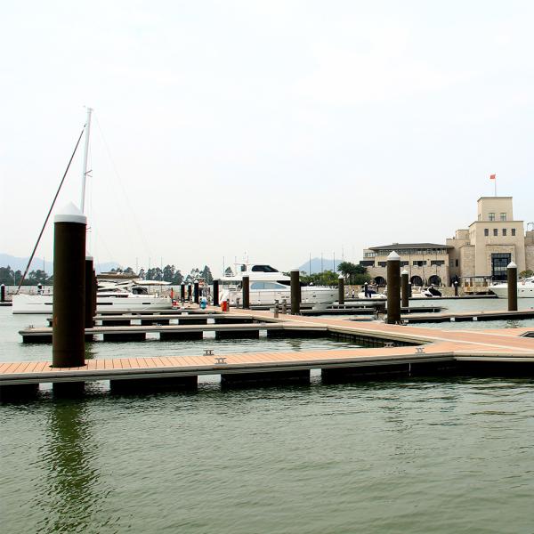 Pontoon flottant en alliage d'aluminium personnalisable