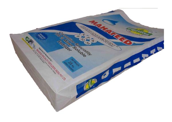 Laminated Compound Woven Polypropylene Sacks For NPK Fertilizer Packaging