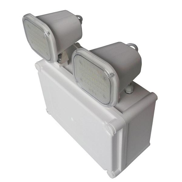 High Lumen 110V 220V LED Twin Spot Emergency Light Battery Backup TL084AN