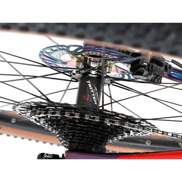 Лидирующее МАКСИМАЛЬНОЕ волокно Montain углерода T900 велосипед подвес вилки тарельчатого тормоза MTB скорости SRAM SX 12