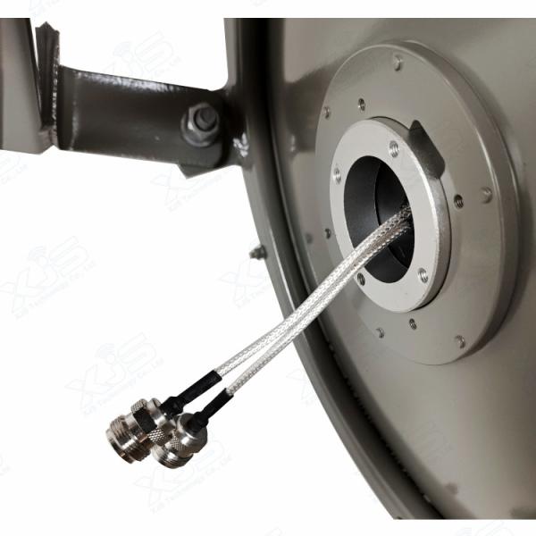 Long Range 3.5GHz 23dBi WiFi Wlan Mimo Dish Antenna Dia 600mm