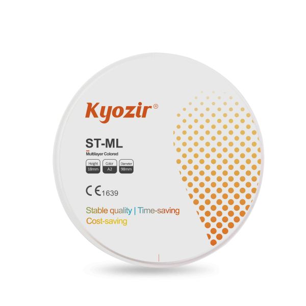 High Translucent Dental Zirconia Disc 98mm for Milling Machine