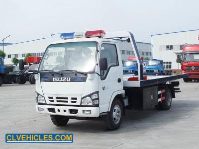 Heavy Weight Diesel ISUZU Tow Truck 4x2 130hp Heavy Duty Wrecker
