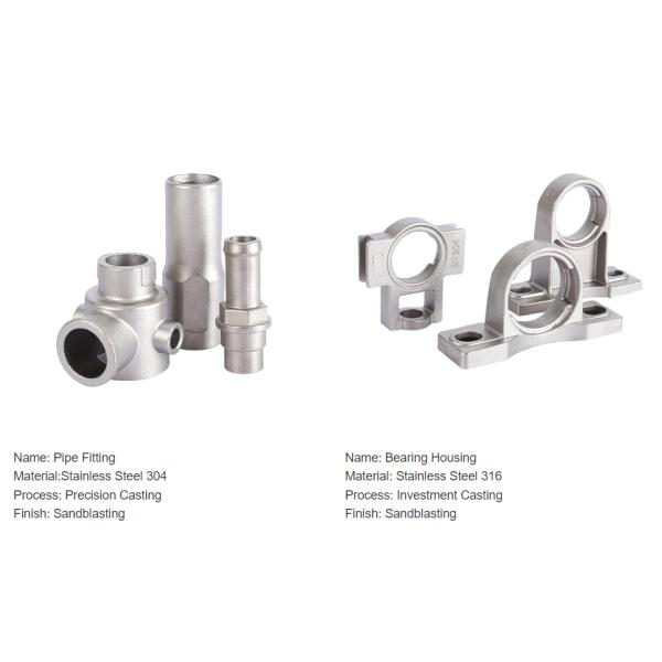 Metal Castings 304 Stainless Steel Precision Casting Fittings