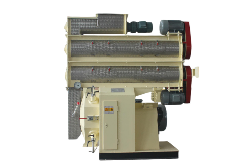 Petit moulin à granulés, conditionneur Double couche à moteur unique 2-5T/H