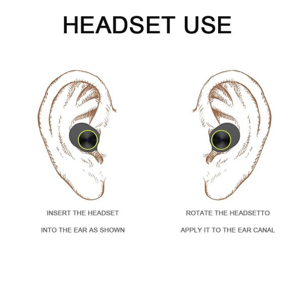 Наушники Bluetooth Earbuds спорта Tws R16 беспроводного в-уха наушника истинные самые лучшие бесшнуровые (с шлемофоном Mic самым небольшим стерео)