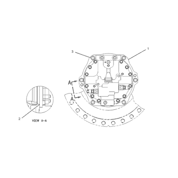 2095895 1559198 209-5895 155-9198 455-2722 455-2775 Travel Motor Suitable For E365B E365C E385C E390D E390F