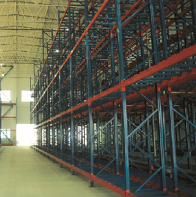 Steel Construction 500-4000kg Capacity Double Deep Heavy Duty Pallet Rack Stainless Multilayer