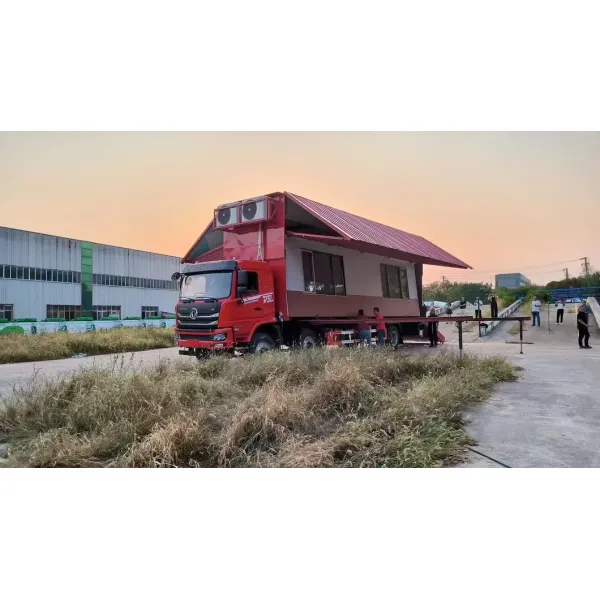 Large Open Air Outdoor Wedding Banquet Restaurant Truck