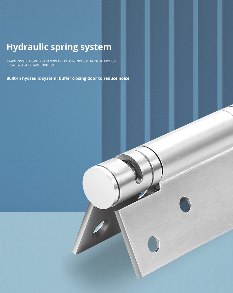 Modern Style 90 Degree Adjustable Automatic Positioning Flat Opening Invisible Door Damping Buffer Hinge 35mm Living Room