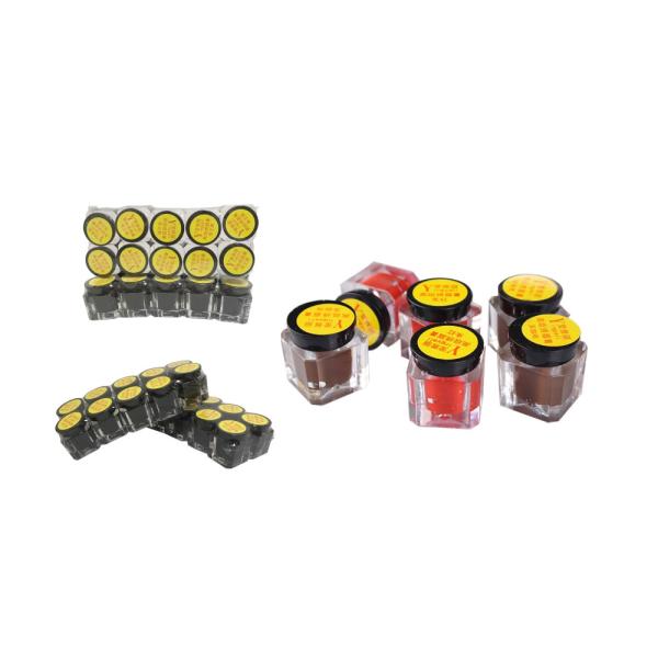 3 естественных поставки чернил Микробладинг пигмента татуировки брови ПМУ цвета для постоянного макияжа татуировки