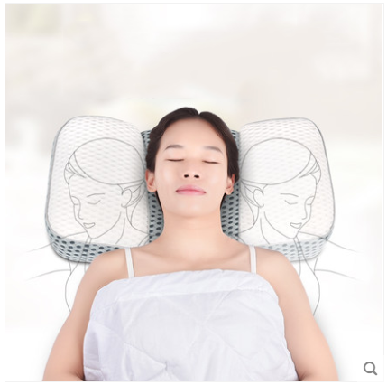 Massage Pillow Portable Electric Shiatsu Vibrating Neck Back Waist Cushion With Heat