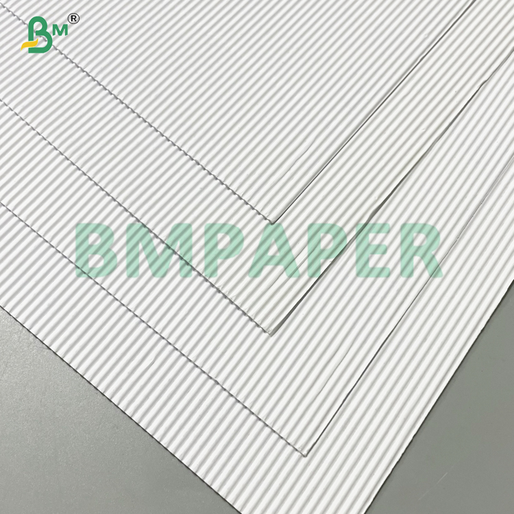 2 Layer Recycled Corrugating Base Paper White Fluting Paper 