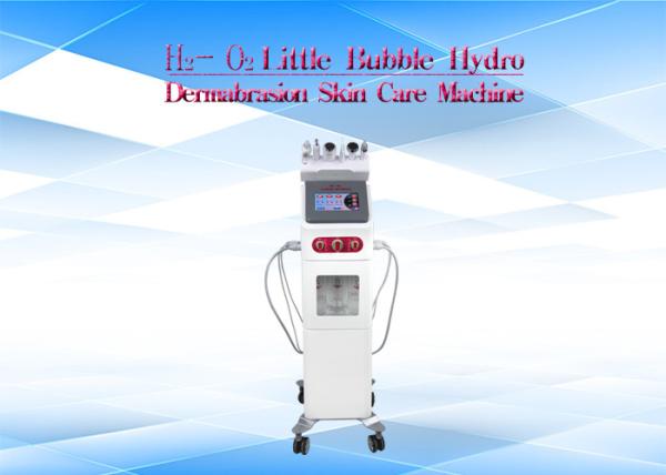 Vertical Type Hydra Peel Machine , 6 In 1 High Power Aqua Facial Machine