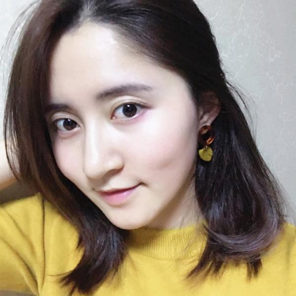 Korea Style Women Elegant Crystal Rhinestone Ear Stud Dry Ginkgo Leaves Cheap Silver Earring