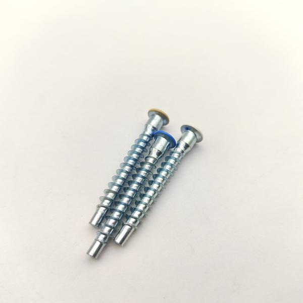 Furniture Connecting Screws Hex Socket Countersunk Self-Tapping Zinc Coated DIY & OEM Different Colors