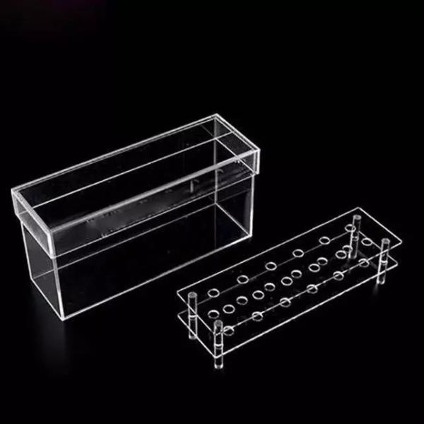 Wholesale 12 Holes Clear Acrylic Flower Acrylic Box