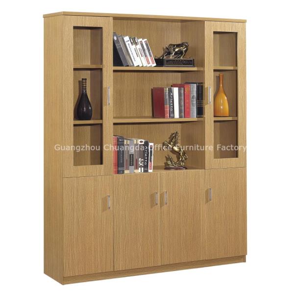 2 Melamine door MFC table top Wooden Filing Cabinet CD-2204