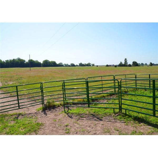 Galvanized 1.2mm Driveway Farm Gate Metal Agricultural With Hingle