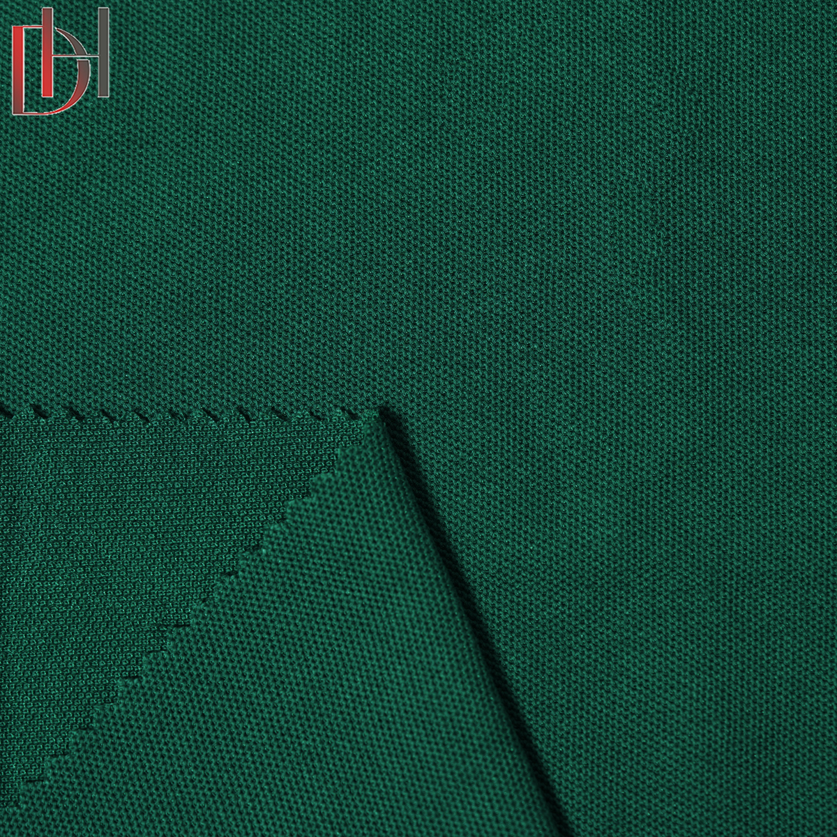 Wholesale Breathable Double Pique Fabric 63% Cotton 37% Polyester 210gsm For Garment Factories