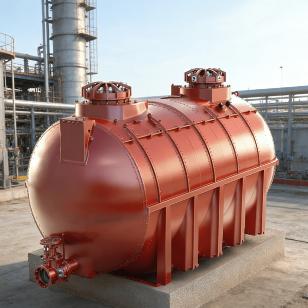 High Strength Material Construction Petrochemical Process Separator with Automated Control and Certified Pressure Capability