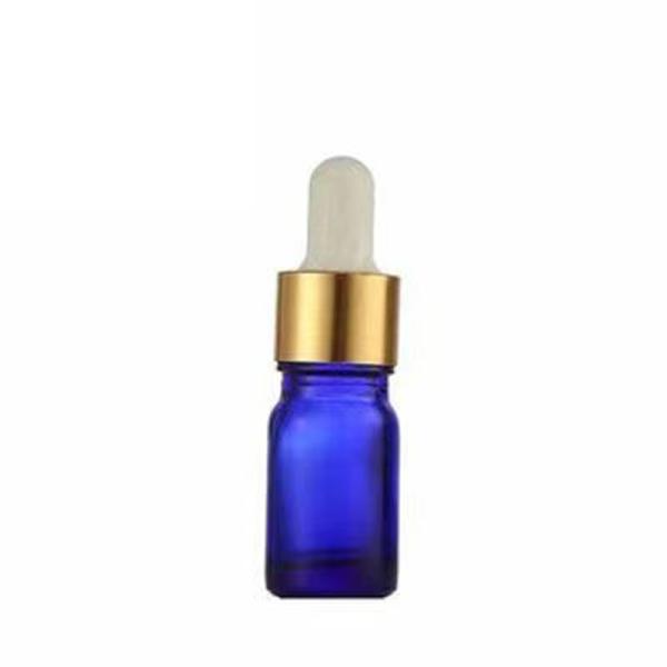 Botella de vidrio de aceite esencial congelado de 10 ml con protección UV