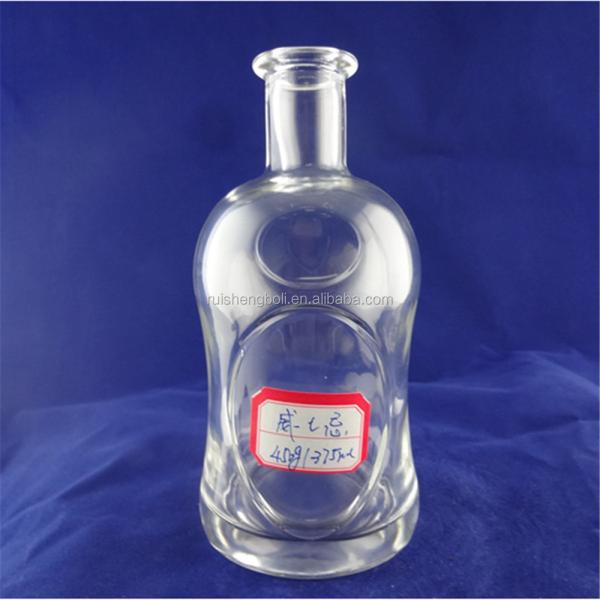 Apple Cider Glass Bottle 100ml 300ml with Decal Surface Handling and Cork Sealing Type