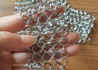316 características del agua del uso de la malla del anillo de Chainmail del acero inoxidable, cortinas de ducha