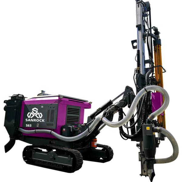 Integrated Automatic DTH Drilling Machine Engine 194 KW Hydraulic Mining Drilling Rig
