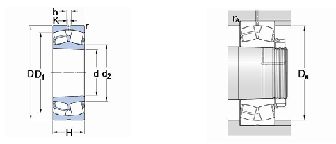 Premium Quality 24064 CCK30/W33 Spherical Roller Bearing 320*480*160mm For Vibrating Screen