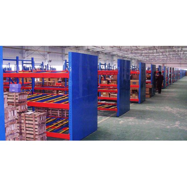 A12: Carton Flow Racking Roller Rack  Gravity Roller Racking Roller Conveyor Racks