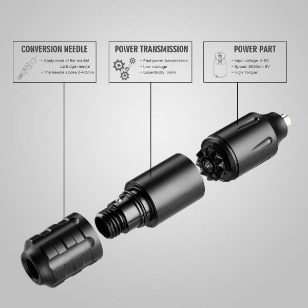 Solong 1600 Mah Tattoo Wireless Battery PCA Tattoo Battery Pack
