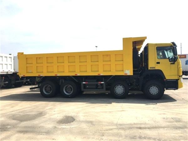 HW76 Cabin 375hp 12 Wheels Sinotruck HOWO Dump Truck