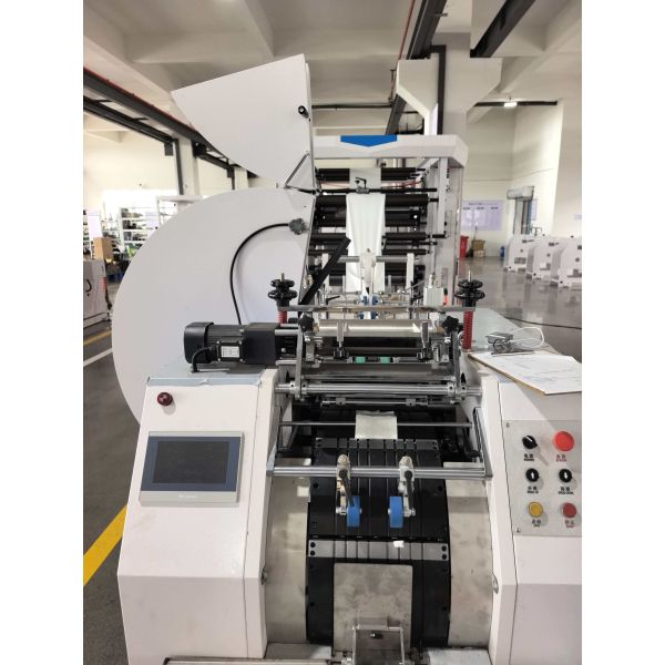 Bag Sealing And Cutting Machine Kraft Paper Bag Production Machine Offering Power Consumption 5-10 KW for Bag Fabrication