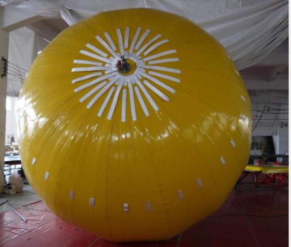 8000KGS Paraquedas de PVC Saco de elevação de ar inflável Tarpaulin Equipamento de tanque de água Balão de resgate