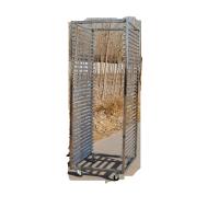 Multifunctional Stainless Steel Bakery Tray Rack Trolley For Hotel Bar Cleaning Service Equipment