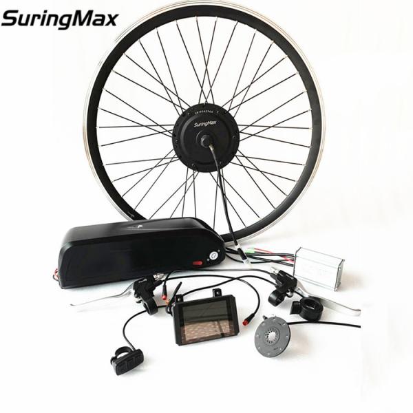Easy Assembling Ebike Conversion Kit , 48v 350w Electric Hub Motor