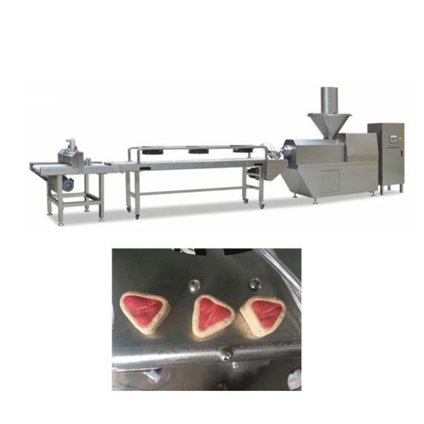 Cadena de producción fría de alimento para animales de la protuberancia, animal doméstico que mastica la máquina del hueso con el alto contenido de la carne