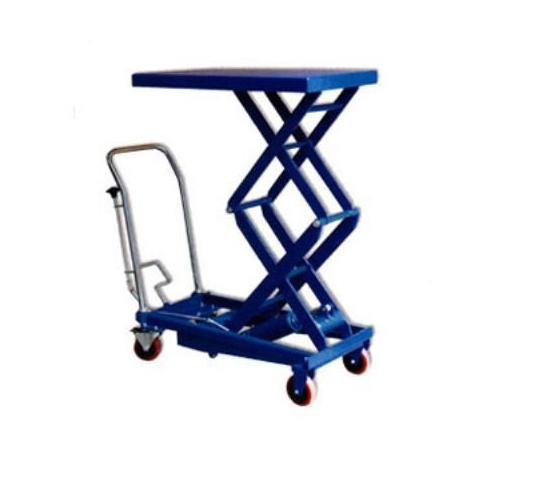 Manual hydraulic lifting truck