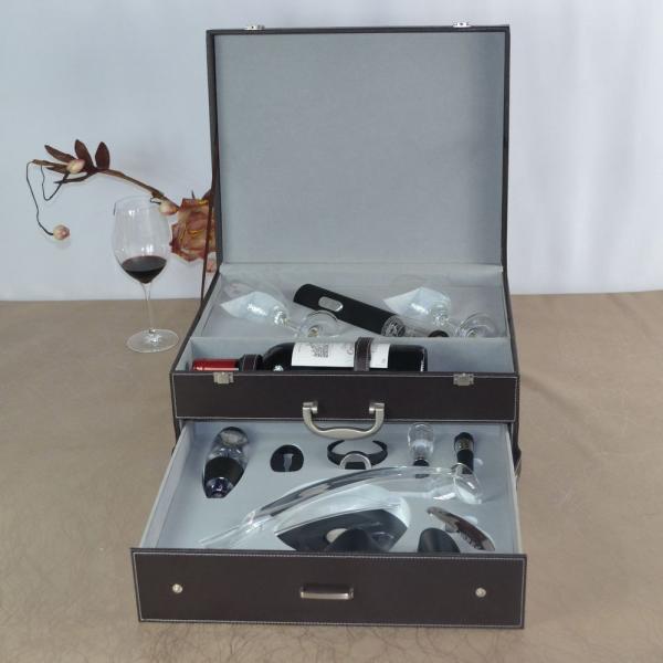 Deluxe Wine Accessories Gift Box With Cordless Design Electric Polyresin Wine Opener