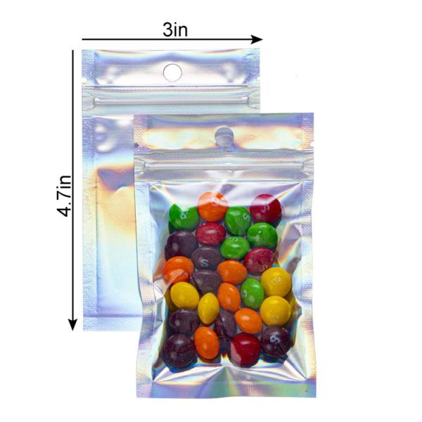 PET / AL / PE Child Proof k Bags , 20mic k Mylar Food Storage Bags