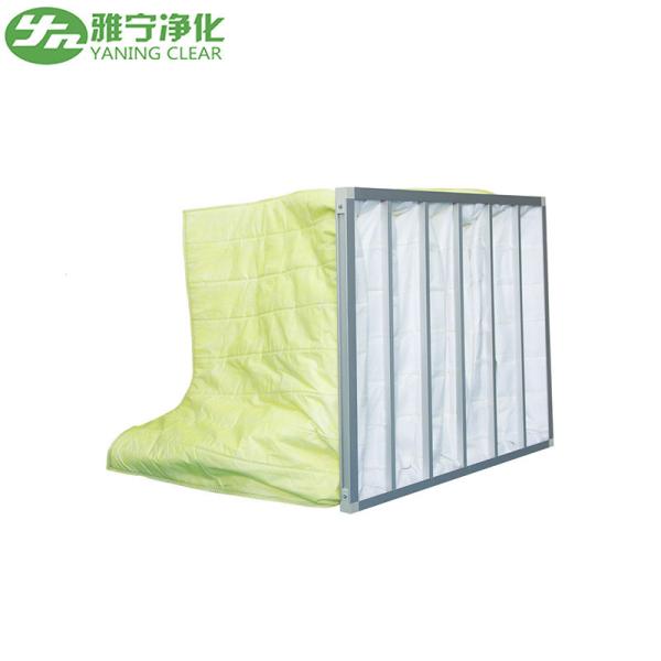 Medium Efficiency Panel Pocket Air Filter , F8 Bag Filter For Clean Equipment