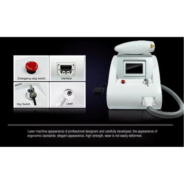 Q Switch Nd Yag Laser Equipment , Eyebrow / Freckle / Tattoo Removal Machine