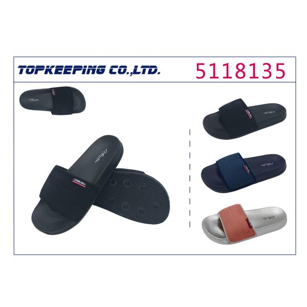 Latest Summer Woman Solid Color Sliders Footwear Female