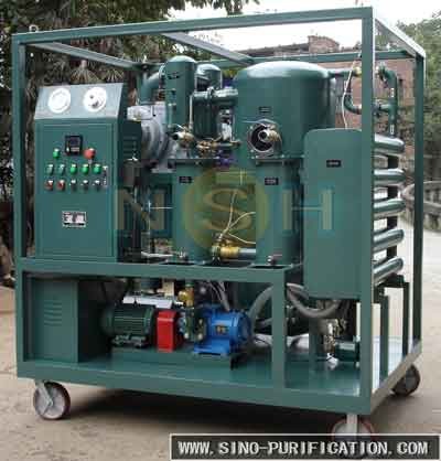 Double-Stage Vacuum Insulation Oil Purifier VFD-Series 4000LPH Transformer Dielectric Fluid Treatment