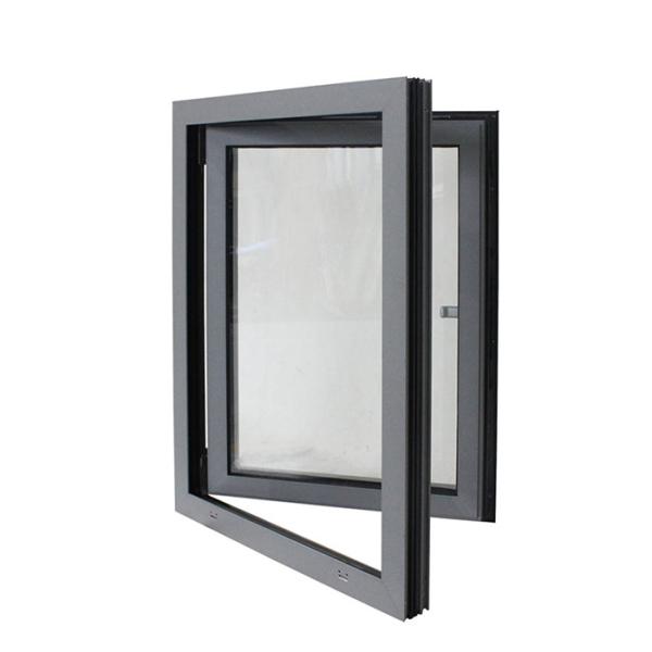 Floating Glass Thermal Break Aluminum Tilt Up And Slide Sash Turn In Windows Modern Design