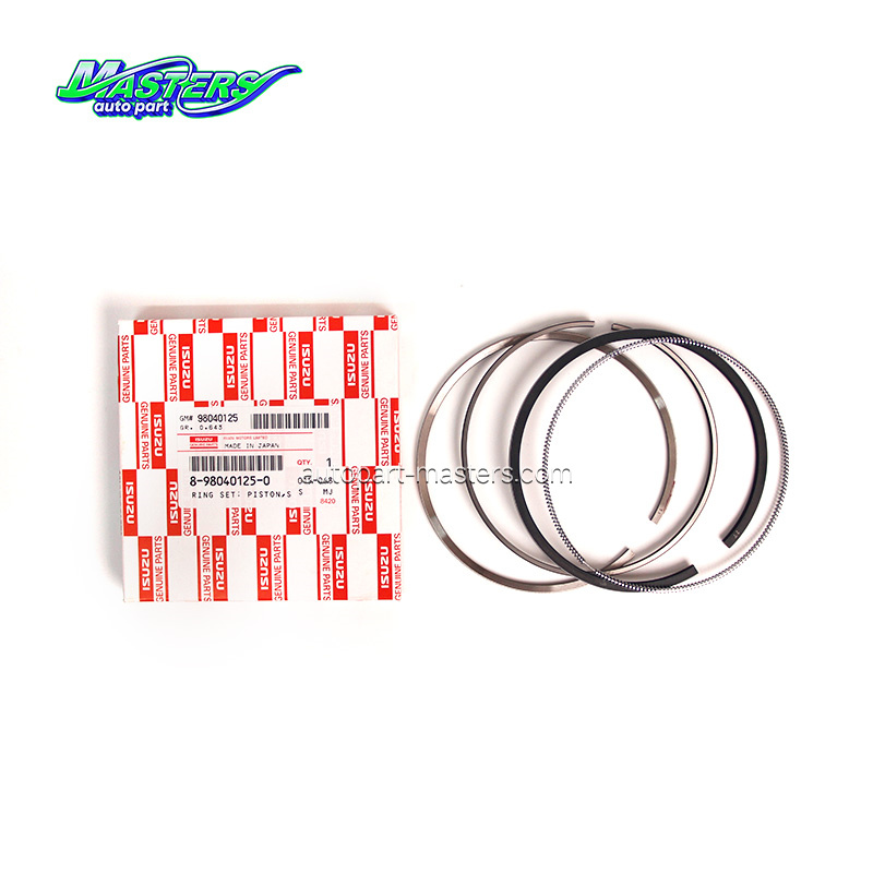 Мастерс 8-98040125-0 Сборник поршневых колец 8980401250 Для ISUZU 700P 4HK1 4HG1
