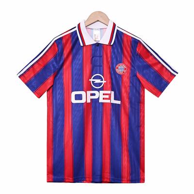1995-1997 Bayern Munich Football Home Jersey Retro Replica Support Customization